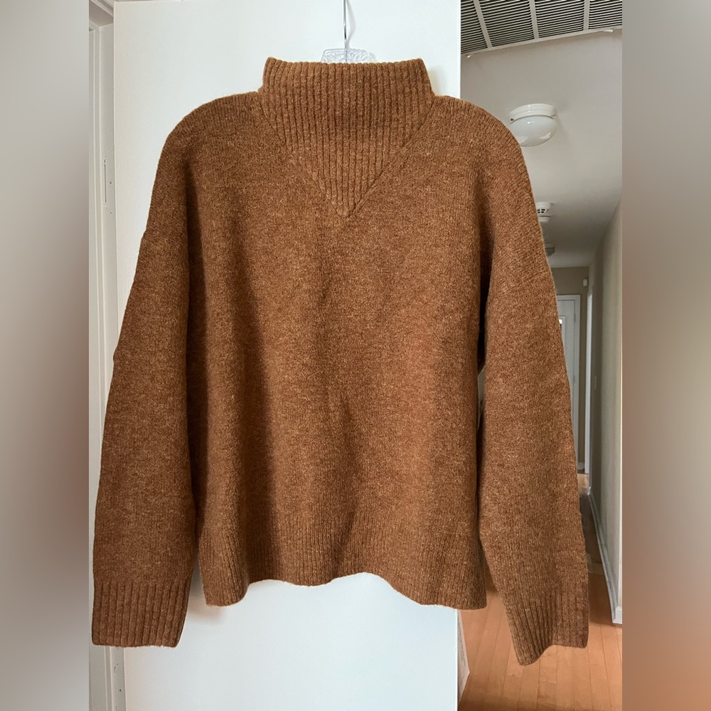 Madewell Dillon Mockneck Pullover Sweater